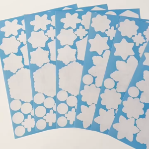 Christmas Snowflake Electrostatic Wall Stickers Window Kids Room Christmas Decoration Decals for Home Decor New Year Wallpaper