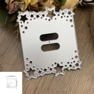 1pc Star Border Bag Handle Decoration Metal Cutting Dies for DIY Scrapbooking Album Paper Cards Decorative Crafts Embossing Mold