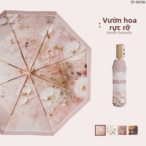 ZHENGYU | Ô Dù Gấp Chống UV Mọi Thời Tiết
