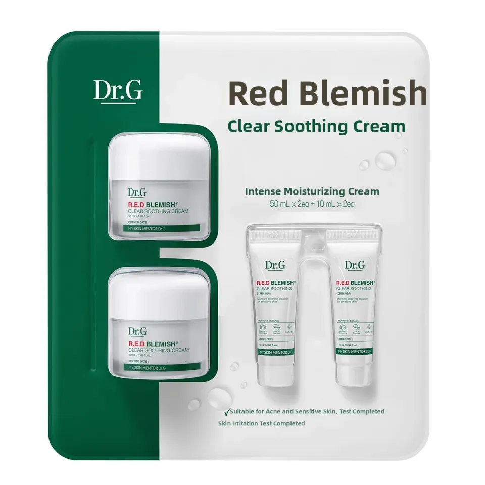 Dr.G | Dr.G Red Blemish Clear Soothing Cream 50ml X 2 + 10ml X 2