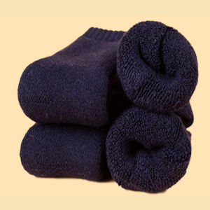 minus 40 Degrees Cold-Proof Heattech Extra Thick Wool Socks Womens Winter Fleece-Lined Thickened Northeast Cold-Resistant Mid-Calf Length Snow Boots Socks