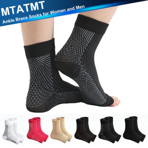 1Pair Neuropathy Socks Ankle Brace Socks and Tendonitis Compression Socks For Pain Relief and Plantar Fasciitis for Women Men