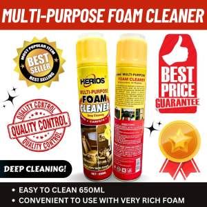 Herios Multi-Purpose Foam Cleaner – All-in-One Powerful Cleaning Spray 650ML
