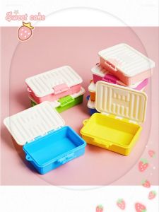 T Rex Samy PP Plastic Mini Storage Box with Cover Lock / Small Portable Jewelry Stationery Desktop Storage Box