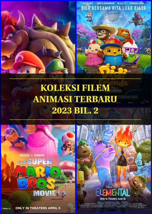 PENDRIVE 32GB KOLEKSI FILEM ANIMASI TERBARU 2023