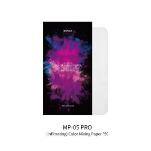 DSPIAE ถาดผสมให้ความชุ่มชื้นสำหรับสีอะคริลิค MP-01มือโปรสำหรับกันดั้ม Gunpla ชุดสีสำหรับกระดาษสีน้ำนำทางเครื่องมือโมเดลกระดาษ