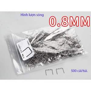 Đinh ghim hàn vỏ nhựa ô tô xe máy 0.6mm 0.8mm 6 mẫu lựa chọn khác nhau( 1 túi 500 cái)