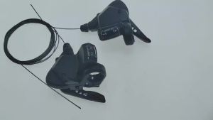 Cần Gạt Số Trước Sau MicroSHIFT TS38 Màu Đen 3*7/8/9 Tốc Độ Xe Đạp Leo Núi MTB Phụ Tùng Xe Đạp