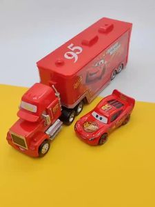 52TOYS | IN STOCK! Pixar Cars And Truck Set Lightning Mcqueen Uncle Mike The King Cruz Model Trucks Car Christmas Gift for Kids