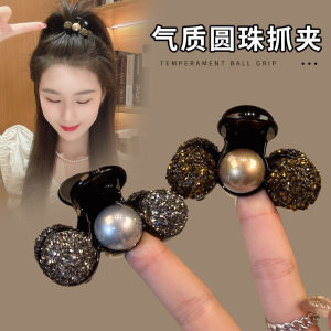 Small Hair Clips Womens Half Updo Hair Accessories Summer Grab Clip Stylish Sensation Back of Head Korean Fashion Trend