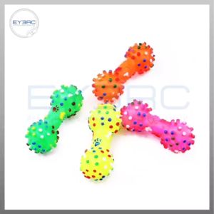 Engaging Squeak Toy Bone with Spike Texture for Dogs Gum and Teeth Stimulation