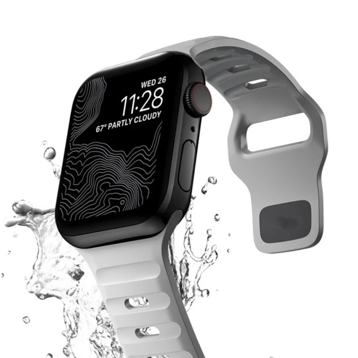 Spigen Replacement Silicone Watch Band for Apple Watch Ultra Series 8 7