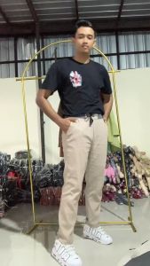 Celana Chino Cream Panjang Pria Distro Premium