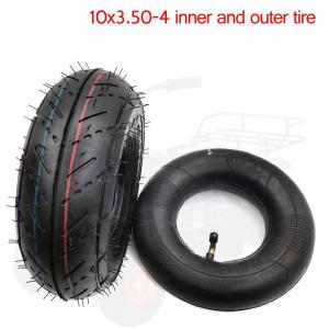 10x3.50-4 Inner Outer Tyre Thickened Pneumatic Tire for Electric Scooter Tiger Cart Accessories