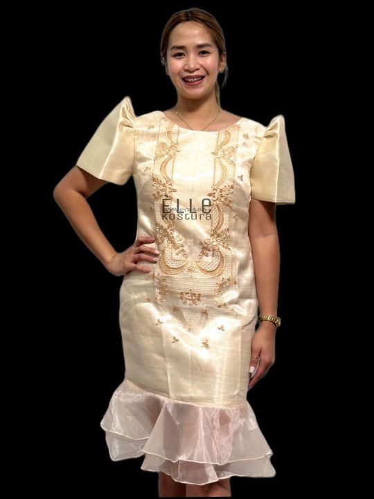 Bridesmaid Modern Style Of Filipiniana Dress Formal Traditional Filipino  Clothing Native Filipiniana Costume Wedding Philippines Cheap