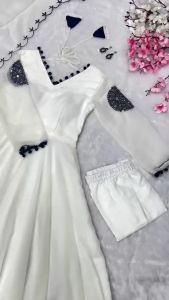 [PRE-ORDER : 10 DAYS] SIZE:-34 TO 42 ANARKALI+PANT+DUPATTA EID SPECIAL