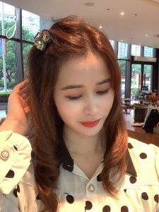 Mini Butterfly Knot Hair Claw Clip Side Cute Diamond Fringe Half up Stylish Korean Fashion Hair Accessories Mini Hairpin