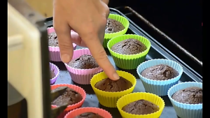 Acuan Kek Bakar 1 Pcs Silicone Muffin Mold Reusable Muffin Cup Cake Liners DIY Baking Tool Non-Stick Egg Tart Pudding Soap Cake 蛋糕模具