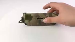 BOOIU Helmet Counterweight Tactical Helmet Balancing Weight Bag Counterbalance W/5 Counter Blocks for OPS Fast PJ MH Accessories