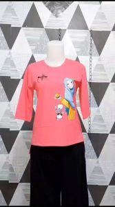 KAOS LENGAN PANJANG & KULOT ANAK CEWEK 5-15 TAHUN