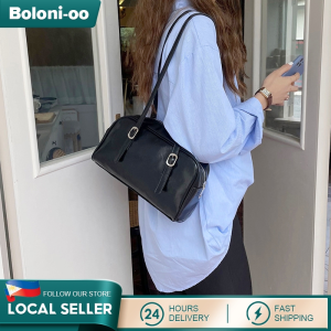 Shoulder Bag for Korean Niche Casual Underarm Boston Bag for Woman Commute Large Capacity