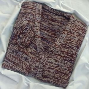 Cardigan Rajut Panjang Twist