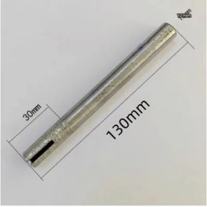 Dao Phay Kim Cương Mài Nhẵn Đầu Tròn Đầu Bằng Dụng Cụ Khắc CNC Dùng Cho Đá Granite Đá Marble Đường Kính 6mm 8mm 10mm