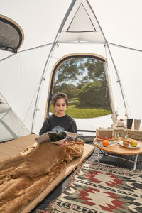 MOBI GARDEN Camping Sleeping Bag & Coral Fleece Blanket: Soft Warm Indoor Outdoor Gear