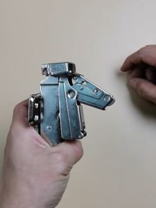 165° Concealed Cabinet Hinge with 8 Screws - Manganese Steel Universal 35mm Cup (1 Piece)