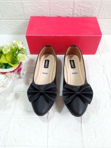 N3 Shoes Flat Shoes Pita Dasi Sepatu Balet Wanita