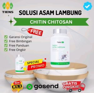 Chitin Chitosan Pelangsing Badan 100 Kapsul segel