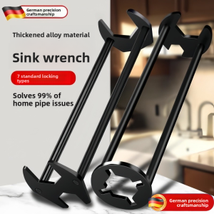 MUJUEAO | Multi-Function Universal Plumbers Tool for Sink Pipe and Faucet Installation