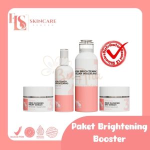 LS SKINCARE PAKET SKINCARE BPOM NEW BRIGHTENING BOOSTER PERAWATAN KECANTIKAN BPOM