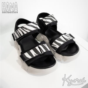 Kyoree Shiro Sepatu Sandal / Sandal Semi Outdoor Wanita - Sandal Printing (Sandal Gunung)