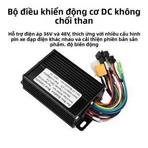 Bộ Điều Khiển Động Cơ Không Chổi Than 36V 48V 350W-500W 20A Sóng Sin Với Giao Thức Kết Nối SM Màn Hình LCD 2 Inch Dành Cho Xe Đạp Điện