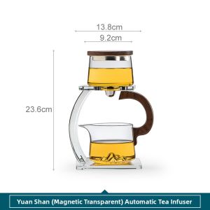 SANXUN | Magnetic Induction Automatic Glass Tea Set