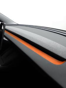 ALCANTARA | For Tesla Model Y Juniper 2025 Model 3 Highland 2024 Made of Alcantara Car Interior Dashboard Air Vent Outlet Trim Strip Sticker