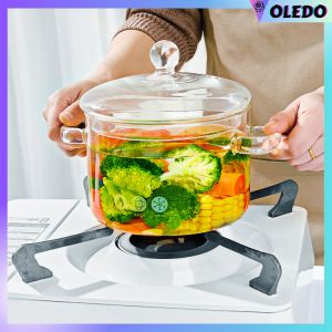 high borosilicate glass soup pot with ceramic pot glass binaural instant noodle bowl