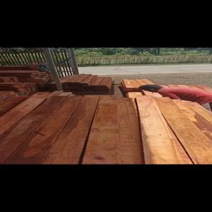 Papan Kayu Lembaran 1 Meter Dinding Tempel Mahoni Ukuran Tebal 3cm Lebar 30cm Panjang 100cm