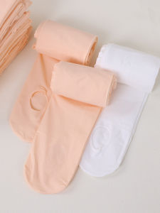 Dance Specific Ballet Tights for Examination Pink Open-toe Summer