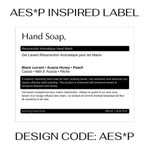 Bathroom or Kitchen Labels 1pc for 500ml Bottle