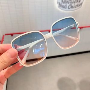 COD️แว่นตากันแดด สไตล์เกาหลี แว่นตาแฟชั่น แฟชั่นเรโทร (พร้อมส่ง) G2767