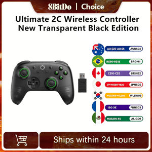 8BitDo | 8BitDo Ultimate 2C Wireless 2.4G Gaming Controller with Hall Effect Joystick for PC Steam Deck Raspberry Pi Android