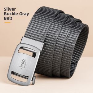 Jeep | Automatic Buckle Canvas Nylon Belt for Men