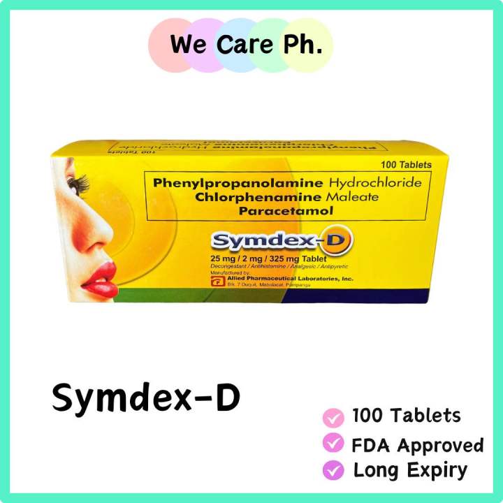 Sywmdex Symdex- D 100's tablet | Lazada PH