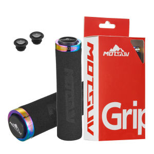 1 Cặp Tay Lái Xe Đạp MTB Tay Cầm Bằng Nhôm Siêu Nhẹ Khóa Trên Tay Lái Tiện Dụng Chống Trượt Chống Sốc Xốp Phụ Kiện Đi Xe Đạp