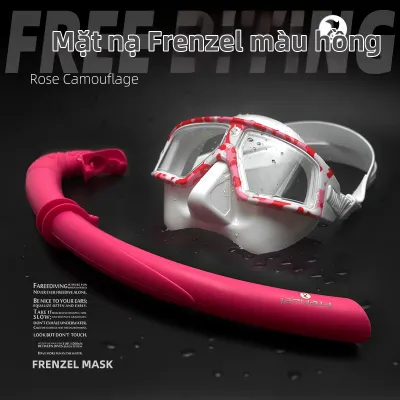 FRENZEL | Mặt Nạ Lặn Đánh Săn Camo Pro Chất Liệu Silicone Mềm