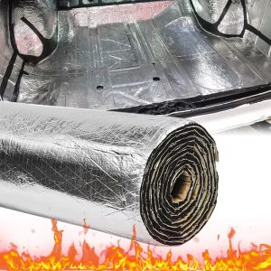 Tấm Cách Âm Và Cách Nhiệt Bằng Sợi Nhôm Dày 20x500cm Cho Chắn Bùn Ô Tô - Tấm Cách Âm Cách Nhiệt