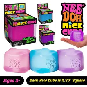 2026newSchylling Needoh Nice Cube Sensory Toys Anti-Stress Blocks Stress Relief Jigsaw Pressure Relief Souvenir for Kids