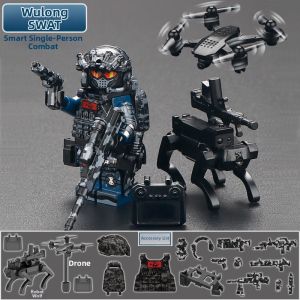 Military Special Forces Soldier Model Building Toy